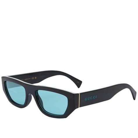 gucci sunglasses turquoise|gucci glasses unisex.